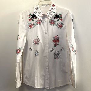 Vivetta button down blouse. Size 42